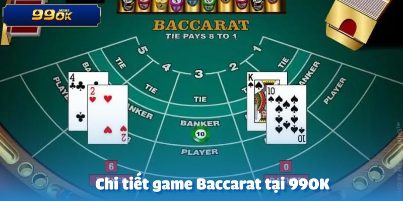 Thông tin chi tiết về game bài Baccarat tại 99OK