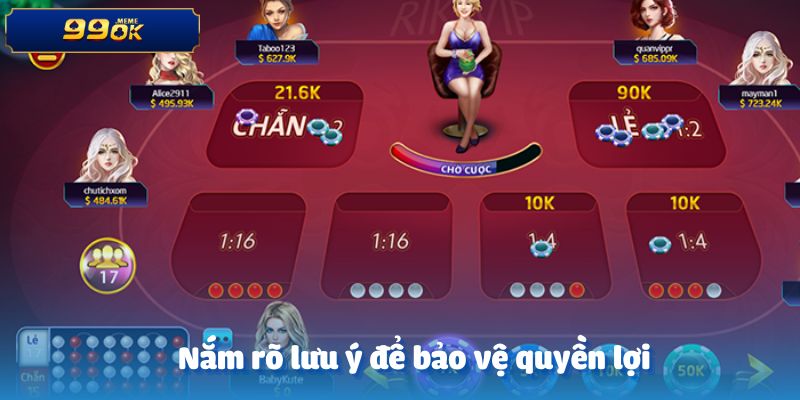 Nắm rõ những lưu ý này sẽ giúp các hội viên đảm bảo mọi quyền lợi